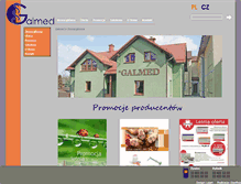 Tablet Screenshot of galmed.pl